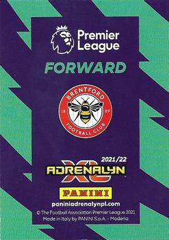 2021-22 Panini Adrenalyn XL Premier League #427 Bryan Mbeumo Back