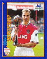1998 Merlin Premier League Kick Off #7 Dennis Bergkamp Front