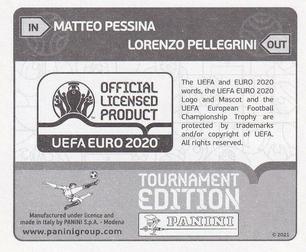 2021 Panini UEFA Euro 2020 Tournament Edition - Panini UEFA Euro 2020 Tournament Edition Updates #23x Matteo Pessina Back