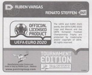 2021 Panini UEFA Euro 2020 Tournament Edition - Panini UEFA Euro 2020 Tournament Edition Updates #57x Ruben Vargas Back