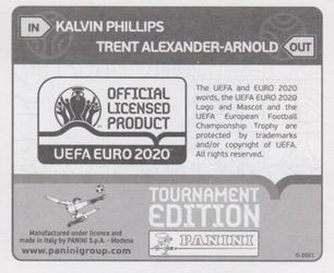 2021 Panini UEFA Euro 2020 Tournament Edition - Panini UEFA Euro 2020 Tournament Edition Updates #404x Kalvin Phillips Back