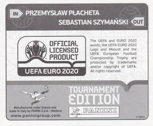 2021 Panini UEFA Euro 2020 Tournament Edition - Panini UEFA Euro 2020 Tournament Edition Updates #475x Przemysław Płacheta Back