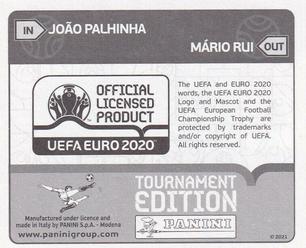 2021 Panini UEFA Euro 2020 Tournament Edition - Panini UEFA Euro 2020 Tournament Edition Updates #663x Joao Palhinha Back