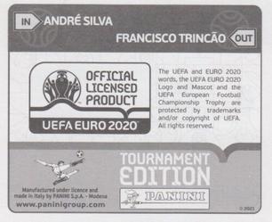 2021 Panini UEFA Euro 2020 Tournament Edition - Panini UEFA Euro 2020 Tournament Edition Updates #678x Andre Silva Back