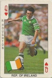 1990 Dandy Gum World Cup Italia 90 #Q♥ Ray Houghton Front