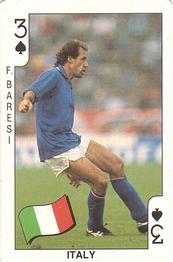 1990 Dandy Gum World Cup Italia 90 #3♠ Franco Baresi Front