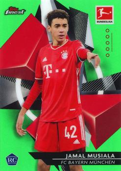 2020-21 Finest Bundesliga - Green #82 Jamal Musiala Front