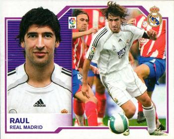 2007-08 Panini Liga Este Stickers #NNO Raul Front