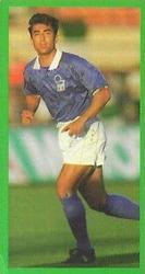 1997 Bassett & Co. Football Candy Sticks World Stars Series #15 Philippe Albert Front