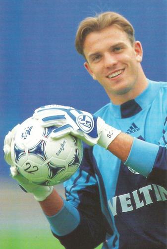 1998-99 Panini Schalke 04 Foto-Cards #40 Mathias Schober Front