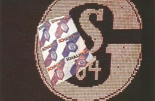 1998-99 Panini Schalke 04 Foto-Cards #64 Club crest on the Scoreboard Front