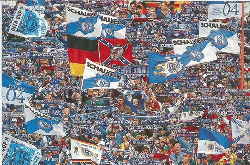 1998-99 Panini Schalke 04 Foto-Cards #71 Fans Front