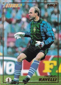 1995 Panini Swedish Fotboll - Golddiggers #1 Thomas Ravelli Front