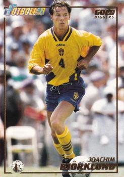 1995 Panini Swedish Fotboll - Golddiggers #4 Joachim Bjorklund Front