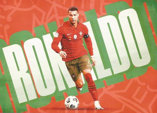 2021 Match of the Day Euro Striker Collection #NNO Cristiano Ronaldo Front