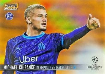 2020-21 Stadium Club Chrome UEFA Champions League - Orange #61 Michaël Cuisance Front