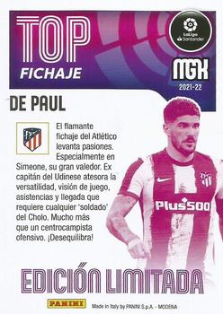 2021-22 Panini Megacracks LaLiga Santander - Edición Limitada #NNO De Paul Back
