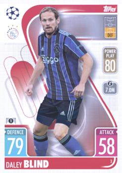 2021-22 Topps Match Attax Champions & Europa League #3 Daley Blind Front