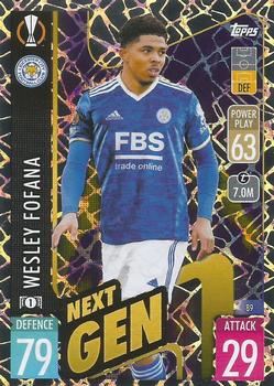 2021-22 Topps Match Attax Champions & Europa League #89 Wesley Fofana Front