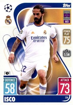 2021-22 Topps Match Attax Champions & Europa League #238 Isco Front