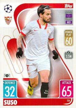 2021-22 Topps Match Attax Champions & Europa League #256 Suso Front