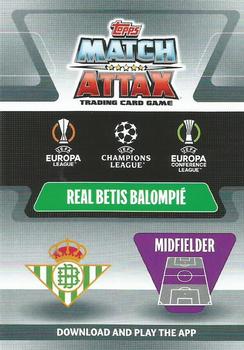 2021-22 Topps Match Attax Champions & Europa League #284 William Carvalho Back