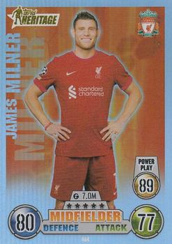 2021-22 Topps Match Attax Champions & Europa League #464 James Milner Front