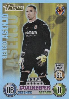 2021-22 Topps Match Attax Champions & Europa League #491 Sergio Asenjo Front