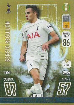 2021-22 Topps Match Attax Champions & Europa League - Gold Limited Edition #LE14 Sergio Reguilon Front