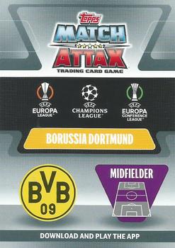 2021-22 Topps Match Attax Champions & Europa League - Gold Limited Edition #LE29 Axel Witsel Back