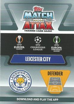 2021-22 Topps Match Attax Champions & Europa League - Festive Cards #CC4 Daniel Amartey Back