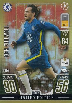 2021-22 Topps Match Attax Champions & Europa League - Festive Cards Limited Edition #LE CC 2 Ben Chilwell Front