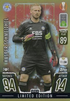 2021-22 Topps Match Attax Champions & Europa League - Festive Cards Limited Edition #LE CC 3 Kasper Schmeichel Front