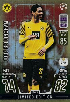 2021-22 Topps Match Attax Champions & Europa League - Festive Cards Limited Edition #LE CC 4 Jude Bellingham Front