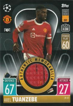 2021-22 Topps Match Attax Champions & Europa League - Jersey Relic #JR-AT Axel Tuanzebe Front