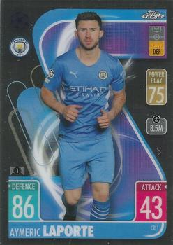2021-22 Topps Match Attax Champions & Europa League - Chrome Preview #CR1 Aymeric Laporte Front