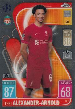 2021-22 Topps Match Attax Champions & Europa League - Chrome Preview #CR5 Trent Alexander-Arnold Front