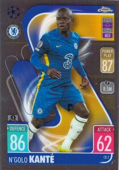 2021-22 Topps Match Attax Champions & Europa League - Chrome Preview #CR7 N'Golo Kante Front