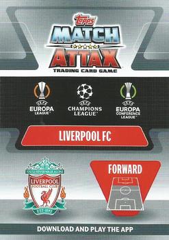 2021-22 Topps Match Attax Champions & Europa League - 1st Edition #60 Mohamed Salah Back