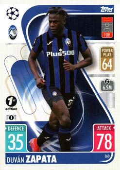 2021-22 Topps Match Attax Champions & Europa League - 1st Edition #360 Duván Zapata Front