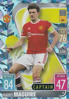 2021-22 Topps Match Attax Champions & Europa League - Crystal #30 Harry Maguire Front