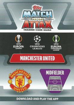 2021-22 Topps Match Attax Champions & Europa League - Crystal #37 Scott McTominay Back