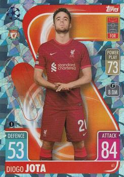 2021-22 Topps Match Attax Champions & Europa League - Crystal #61 Diogo Jota Front