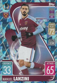 2021-22 Topps Match Attax Champions & Europa League - Crystal #113 Manuel Lanzini Front