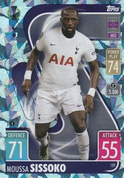 2021-22 Topps Match Attax Champions & Europa League - Crystal #129 Moussa Sissoko Front