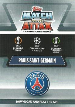2021-22 Topps Match Attax Champions & Europa League - Crystal #136 Club Badge Back