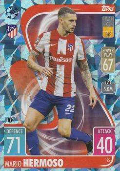 2021-22 Topps Match Attax Champions & Europa League - Crystal #195 Mario Hermoso Front