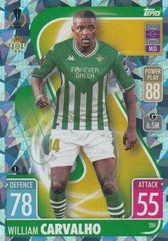 2021-22 Topps Match Attax Champions & Europa League - Crystal #284 William Carvalho Front