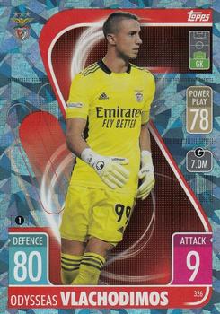 2021-22 Topps Match Attax Champions & Europa League - Crystal #326 Odysseas Vlachodimos Front