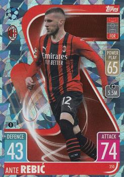2021-22 Topps Match Attax Champions & Europa League - Crystal #350 Ante Rebic Front
